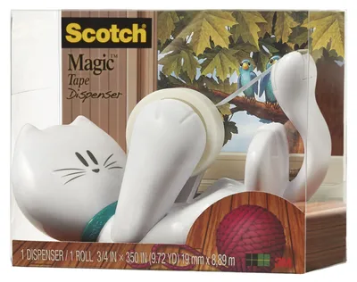 Produktbild von Scotch C39, Kunststoff, Blau, Weiß, 8,89 m, 1,9 cm, 68 mm, 145 mm
