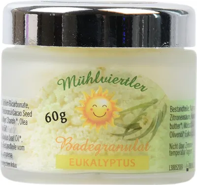 Produktbild von Badegranulat Eukalyptus 60g