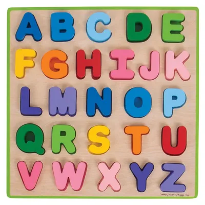 Zdjęcie produktu dla Bigjigs Baby Alfabet Duże Litery