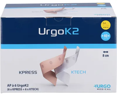Zdjęcie produktu dla Urgok2 system kompresji 8cm obwód kostki 18-25cm 6 szt
