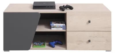 Produktbild von Furniture24 Fernsehschrank Delta Dl8 Unterschrank Lowboard Mit Tür Und 1 Schublade