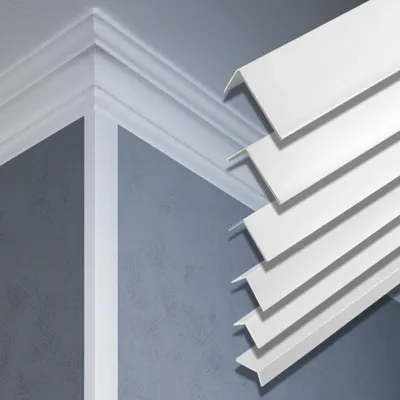 Produktbild von 2 Meter | Winkelleiste | PVC | Kunststoff | Effector | 20x10mm | F20