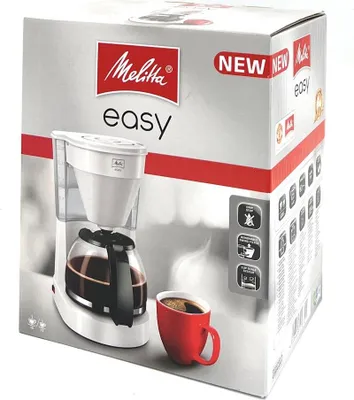 Obrázok produktu pre Melitta 1023-01, Kávovar, Mletá káva, 1050 W, Biela