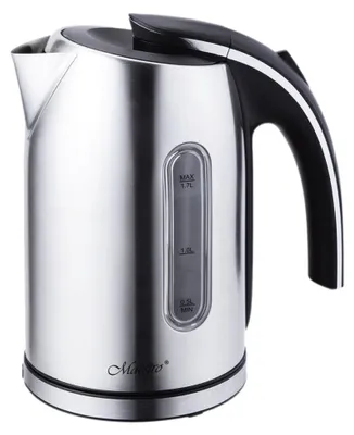 Zdjęcie produktu dla Feel Maestro MR059, 1,7 l, 2000 W, Czarny, Stal nierdzewna, Wskaźnik poziomu wody, Zabezpieczenie przed przegrzaniem, Filtrowanie