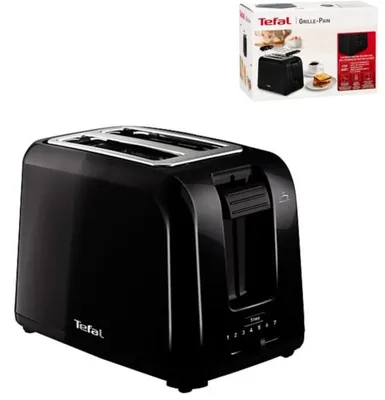 Produktbild von Tefal TT1A28, 2 Scheibe(n), Schwarz, Tasten, 800 W