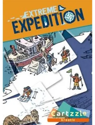 Produktbild von HUCH! Cartzzle - Extreme Expedition, Brettspiel, Puzzle, 8 Jahr(e), 30 min, Familienspiel