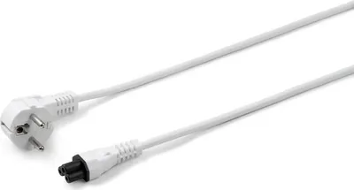 Zdjęcie produktu dla Microconnect Kabel Zasilający Schuko Kątowy-C5 1,8 M Biały