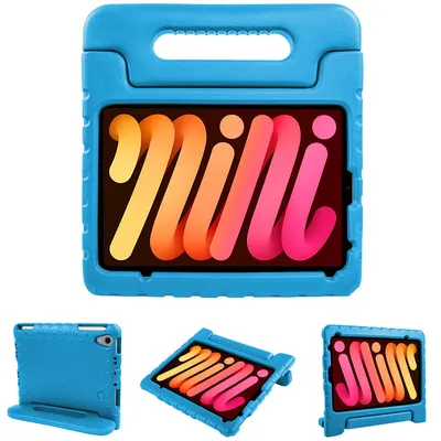 Immagine prodotto di iPad Mini 6 2021 cover: cover posteriore imoshion con maniglia di sicurezza per bambini