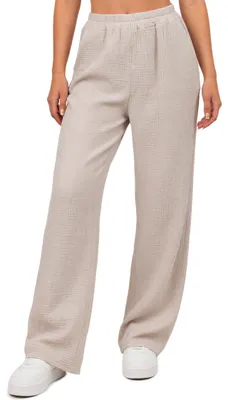 Produktbild von Reichstadt Damen Oversized Hose Musselin 25RSW082 Beige One Size
