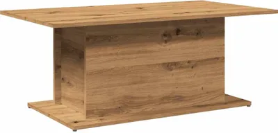 Obrázek produktu pro vidaXL Konferenční stolek Artisan dub 102x55,5x40 cm Materiál na bázi dřeva