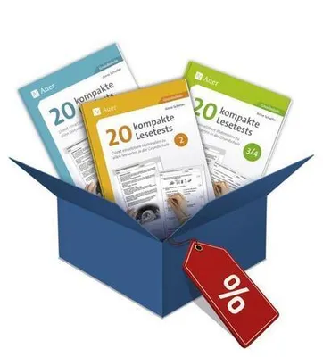 Produktbild von Paket: Kompakte Lesetests für die Grundschule