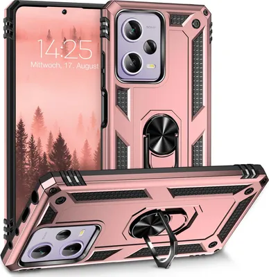 Produktbild von Armor Outdoor Handyhülle für Xiaomi Redmi Note 12 Pro 5G Handy Panzer Case Cover Schutzhülle Farbe: Rosegold