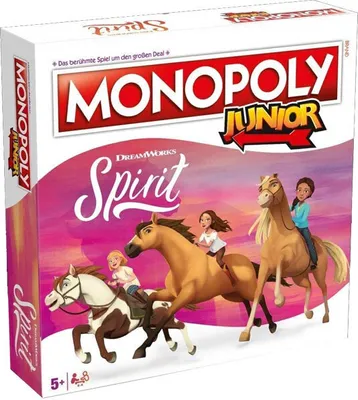 Produktbild von Monopoly Junior - Spirit - Riding Free Spiel Gesellschaftsspiel Brettspiel deutsch