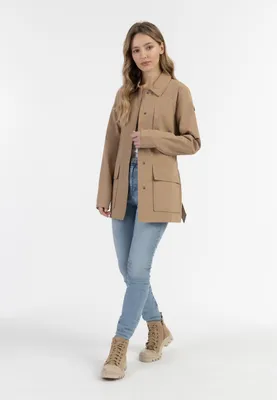 Image de Veste pour femme SAPORTA - beige foncé, taille XXL
