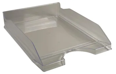 Immagine prodotto di EXACOMPTA 12327D EXACOMPTA ECOTRAY vassoio per lettere, DIN A4+, grigio-trasparente