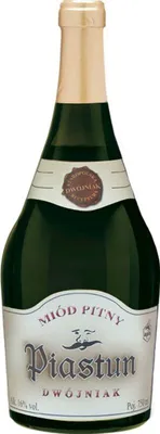 Produktbild von Piastun Dwojniak Honig (Halber) 0,75L | Met Honigwein Metwein Honigmet | 750 ml | 16% Alkohol | Apis | Geschenkidee | 18+