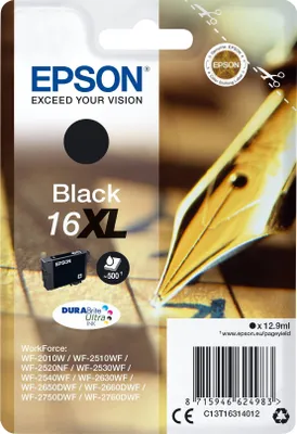 Immagine prodotto di Patrone Epson 16 nero XL T1631