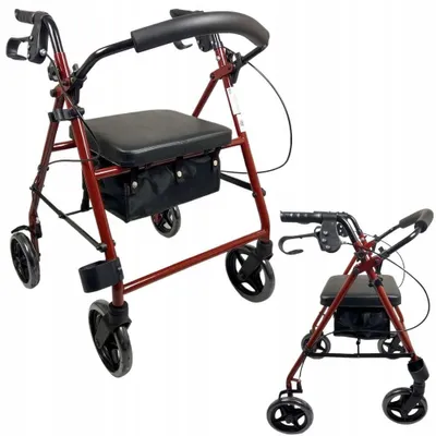 Imagen del producto de Andador de cuatro ruedas RF-610/C REHAFUND