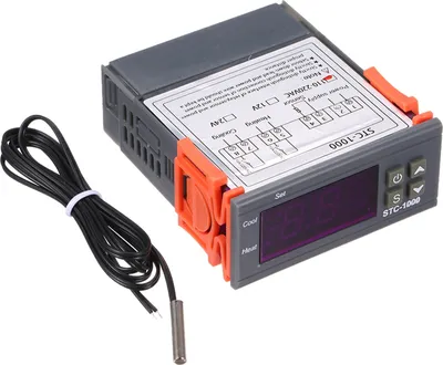 Obrázek produktu pro Digitální regulátor teploty, regulátor teploty, inteligentní digitální regulátor teploty, mikropočítačový regulátor teploty, regulace teploty, elektrický regulátor teploty, inteligentní regulátor teploty, elektrický termostat