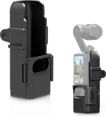 Produktbild von PULUZ PU898B Erweiterungsadapter, Kameraverlaengerungshalterung mit Kaltschuhhalterung, Action-Cam-Halterung und 1/4-Zoll-Schraubenloch, kompatibel mit DJI Osmo Pocket 3