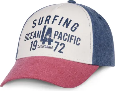 Immagine prodotto di Kappe CAPO MANNU bianco sporco/marino scuro/rosso scuro taglia unica Ocean Pacific