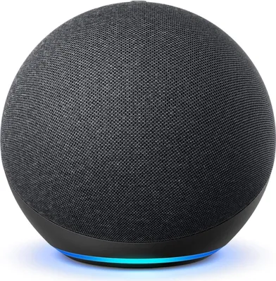 Obrázek produktu pro Amazon Echo (4Gen), rozbočovač Zigbee, hlasové ovládání Alexa, multiroom, HD audio, dvoupásmová WLAN, černý