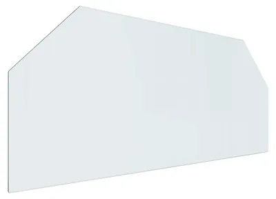 Immagine prodotto di vidaXL Braciere con piano in vetro trasparente 120 x 50 cm