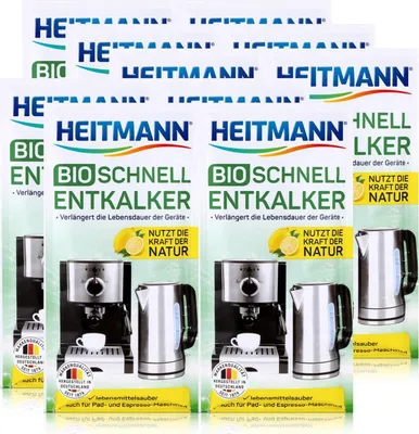 Produktbild von Heitmann  Schnell-Entkalker 2x25g - Natürlicher Universalentkalker (5er Pack)