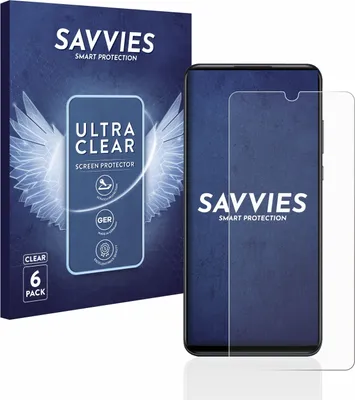 Produktbild von 6x Für Huawei P30 lite / New Edition Schutzfolie Savvies Displayschutz Display Schutz Folie Klar Transparent
