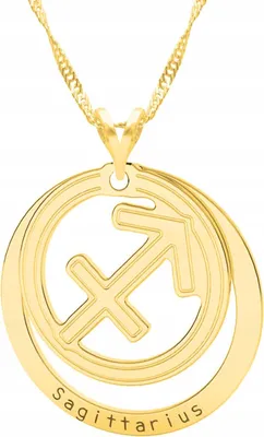 Produktbild von Goldkette mit Sternzeichen Schütze Schütze SILBER 925