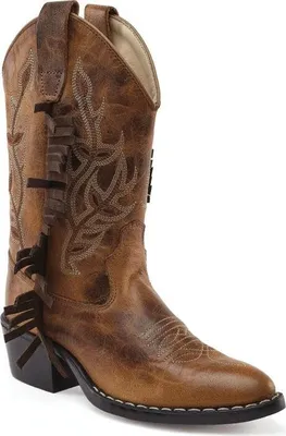 Produktbild von Westernreitstiefel Westernstiefel Kinder, Jugendliche, Damen Old West Frisco, Größe:32
