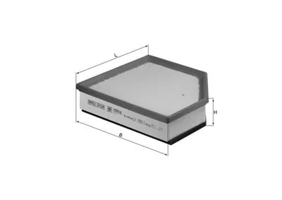 Produktbild von Luftfilter KNECHT LX 1593/2