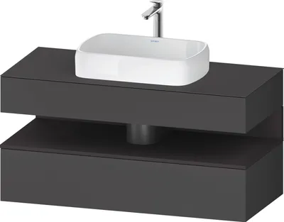 Produktbild von DURAVIT QA4732080490010 QAT KWTU WH Eck 1200x550x600 Gt Mt. H