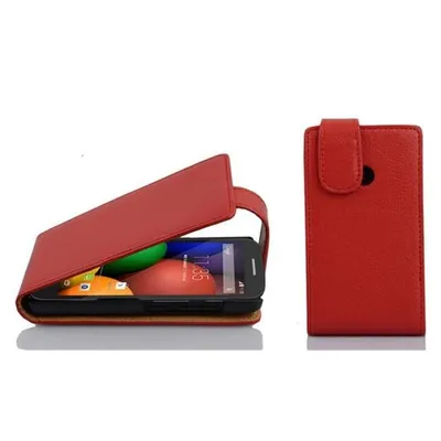 Produktbild von Cadorabo DE-101962, Motorola, Motorola MOTO E, Rot