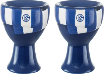 Produktbild von FC Schalke 04 S04 Eierbecher-Set Schal