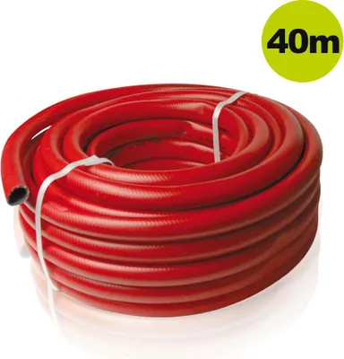 Produktbild von Profi Gartenschlauch Rot Gummi Wasserschlauch Admiral 40m 3/4 Zoll Flexi 12 Bar