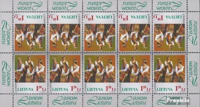 Produktbild von Briefmarken Litauen 1998 Mi 664Klb Kleinbogen (kompl.Ausg.) postfrisch Feste