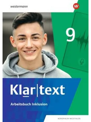 Obrázok produktu pre Klartext. Arbeitsbuch Inklusion 9. Differenzierende Ausgabe für Nordrhein-Westfalen