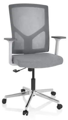 Obrázok produktu pre Kancelárske kreslo, otočné, BRETON BASE W Grey