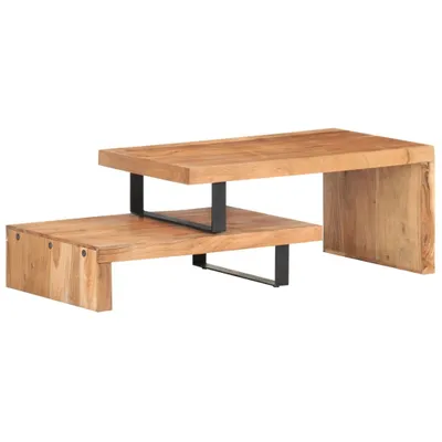 Produktbild von 2-tlg. Couchtisch-Set Akazie Massivholz