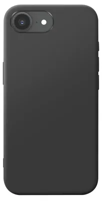 Obrázek produktu pro Akashi, matné silikonové pouzdro pro iPhone 17e, měkké a tenké provedení, černé