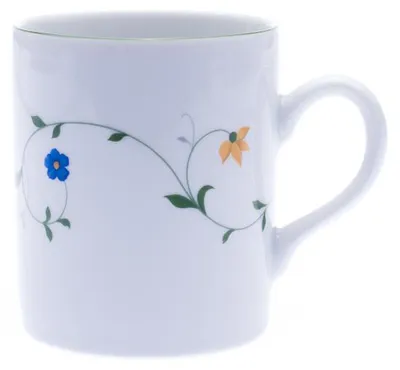 Produktbild von Thun 1794 Becher Ken, Tschechisches Porzellan, Wiesenblumen, 280 ml, Thun