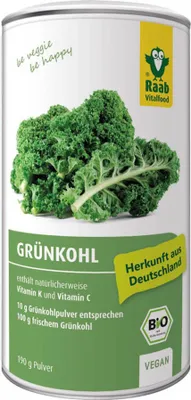 Produktbild von Grnkohl Pulver 190g