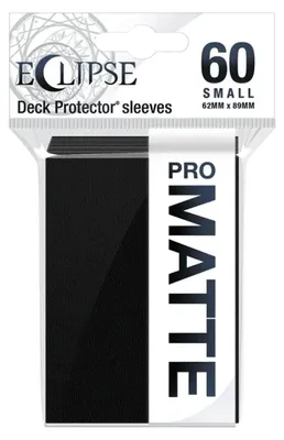 Image de UP Deck Protector ECLIPSE Matte Jet Black (60ct)