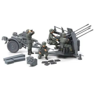 Immagine prodotto di Tamiya 1:48 WWII Dt. 20mm Flakvierling 38 (4)