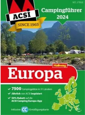 Produktbild von ACSI Campingführer Europa 2024