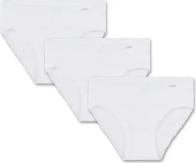 Produktbild von Sanetta Mädchen-Jazzpants (Dreierpack) weiß 92