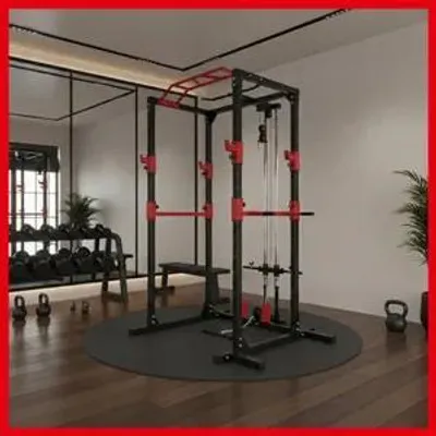 Produktbild von Power rack, Power Cage,Kraftstation, Klimmzugstg, Starker Stahlrahmen