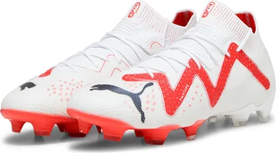 Produktbild von Puma Herren Fußballschuhe Future Ultimate FG/AG - 107355, Farbe:Weiß, Herren Schuhe:41