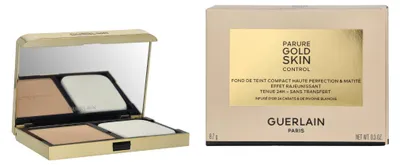 Produktbild von Guerlain Parure Gold Skin Control, Kompaktes Gehäuse, Pulver, Jeder Hauttyp, Aufhellend, Aufpolsterung, Glättend, Licht, tral